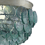 Потолочный светильник с каскадом из круглых декоративных элементов Harmony of Light варинант исполнения - 1 | Loft Concept в Рязани