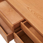 Длинная деревянная консоль с ящиками Espen Wooden Console варинант исполнения - 2 | Loft Concept в Рязани