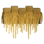 Бра с металлическими дугами и цепочками 33 см Atlantis Chain варинант исполнения - 9 | Loft Concept в Рязани