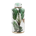 Ваза фарфоровая с ручной росписью Leopard Collection  варинант исполнения - 2 | Loft Concept в Рязани