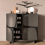 Дизайнерский комод с декоративными элементами на дверках Trilogy варинант исполнения - 1 | Loft Concept в Рязани