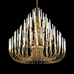 Люстра подвесная светодиодная Chandelier Foamy Champagne