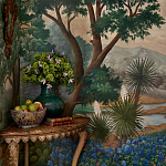 Обои ручная роспись Hill Country Scenic Special Colourway on scenic paper варинант исполнения - 5 | Loft Concept в Рязани