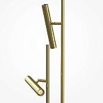 Напольный торшер светодионый золотой Lumen Duo варинант исполнения - 2 | Loft Concept в Рязани