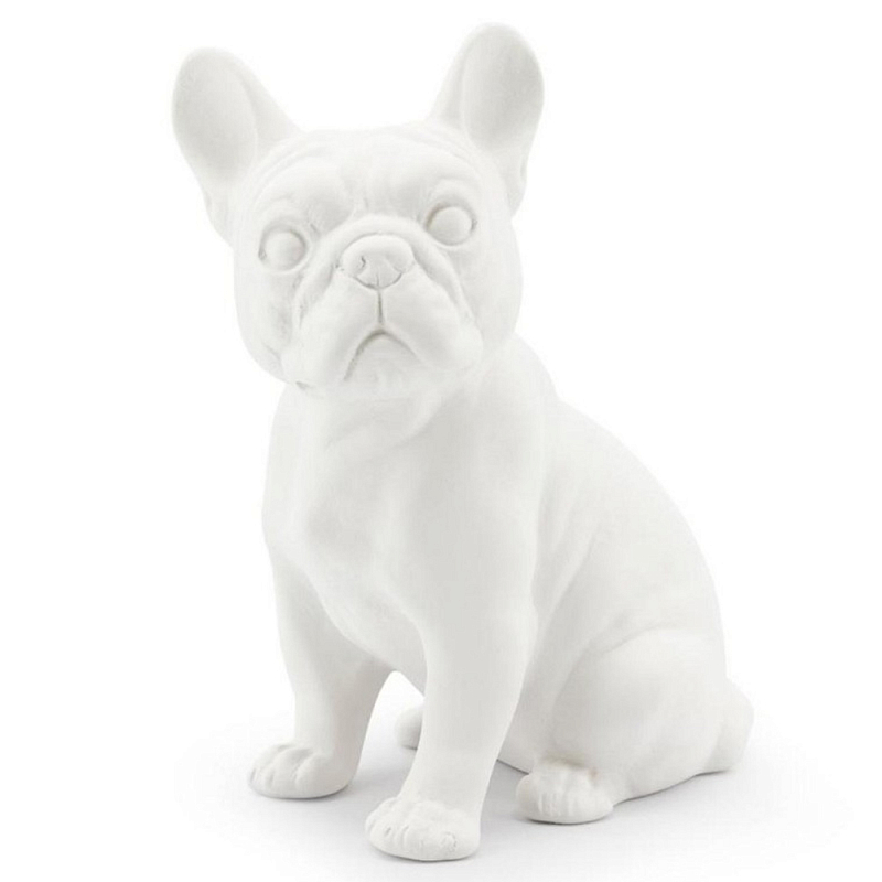 Статуэтка French Bulldog Белый Статуэтка French Bulldog Белый в Рязани | Loft Concept