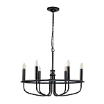 Люстра круглая с 6-ю лампами Kichler варинант исполнения - 8 | Loft Concept в Рязани