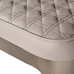 Стул барный светло-серый из экокожи Spectacular High Bar Stool варинант исполнения - 4 | Loft Concept в Рязани