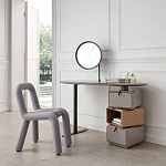 Консоль с зеркалом и  3-мя вращающимися ящиками Eloida варинант исполнения - 2 | Loft Concept в Рязани