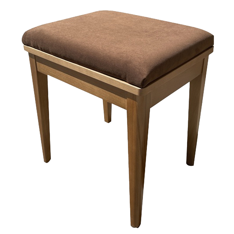 Пуф из массива бука обивка велюр Tasteful Furniture Коричневый Пуф из массива бука обивка велюр Tasteful Furniture Коричневый в Рязани | Loft Concept