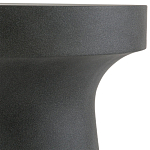 Приставной стол из искусственного камня Chess Black варинант исполнения - 2 | Loft Concept в Рязани