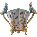 Ваза фарфоровая с попугаями Ferra варинант исполнения - 1 | Loft Concept в Рязани