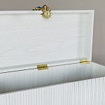 Большой дизайнерский Сундук Elsa Dreams White варинант исполнения - 3 | Loft Concept в Рязани