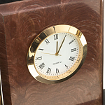 Настольный письменный набор из лемезита и змеевика с часами Royal Accessory варинант исполнения - 4 | Loft Concept в Рязани