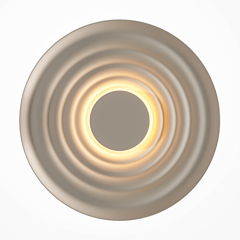 Бра круглое Soft Halo бежевый Бежевый в Рязани | Loft Concept 