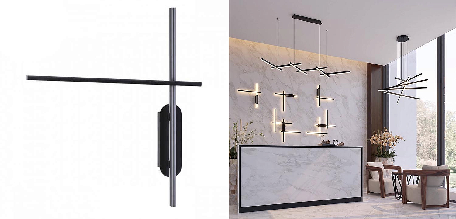 Бра Rolf Two Black Lines Бра Rolf Two Black Lines - Loft-Concept в Рязани