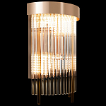 Бра с металлическим основанием и хрустальными трубками Gladia варинант исполнения - 5 | Loft Concept в Рязани