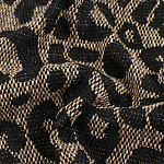 Мебельная ткань Жаккард коричневый животный принт 145 см T2-140 варинант исполнения - 1 | Loft Concept в Рязани