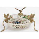 Блюдо фарфоровое Полет стрекоз Jita варинант исполнения - 3 | Loft Concept в Рязани