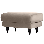 Мягкий пуф на деревянных ножках Garner Pouf варинант исполнения - 2 | Loft Concept в Рязани