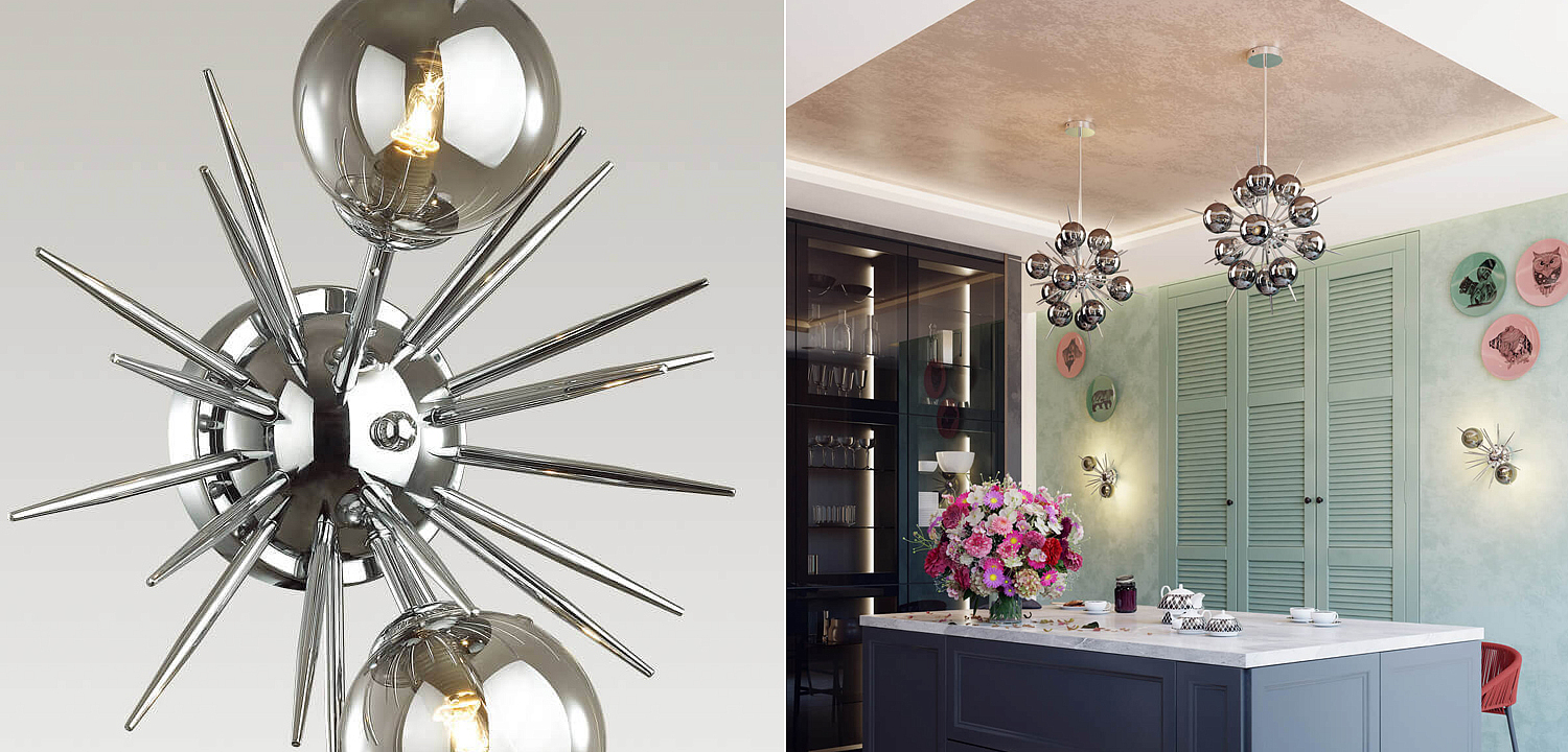 Бра Algot Sputnik Sconce Бра Algot Sputnik Sconce - Loft-Concept в Рязани