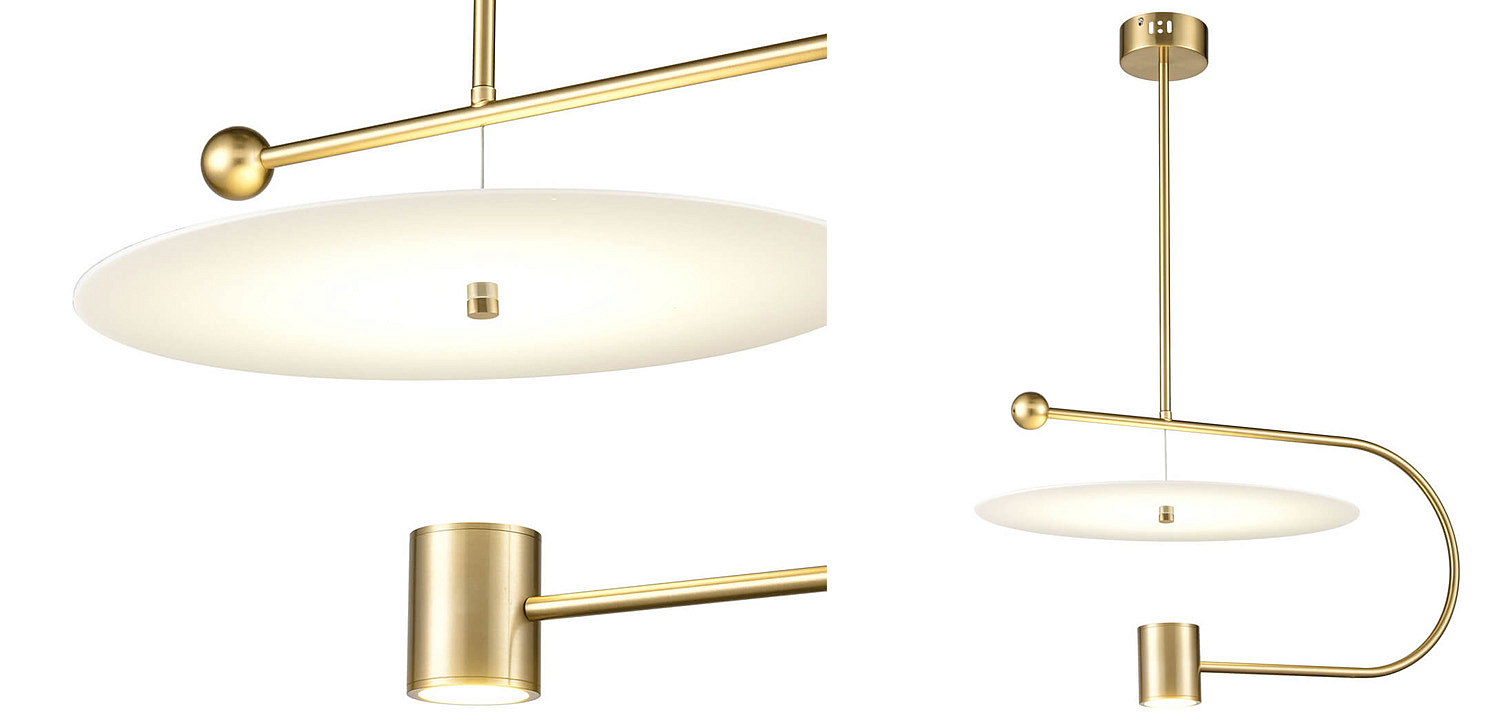Подвесной светильник Gaspar Half Oval Подвесной светильник Gaspar Half Oval - Loft-Concept в Рязани