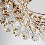 Люстра с хрустальными подвесками в форме капель Sidney Crystal Chandelier 80 варинант исполнения - 3 | Loft Concept в Рязани