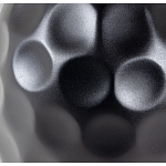 Столик журнальный с круглой деревянной столешницей на черном фактурном основании Bourgeon варинант исполнения - 6 | Loft Concept в Рязани