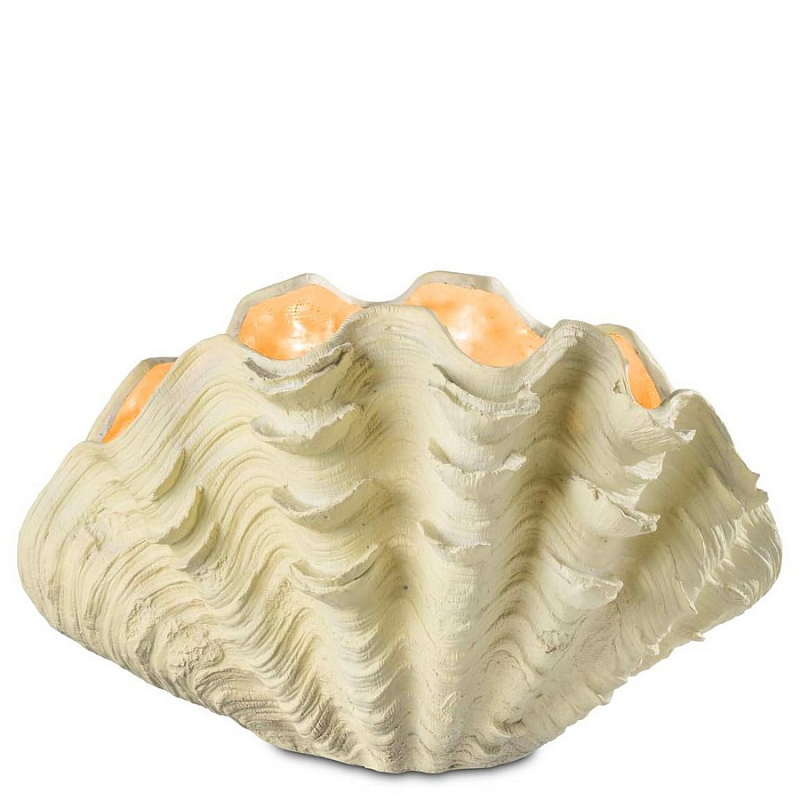 Настольная лампа Table Lamp Tridacna Белый Золотой Настольная лампа Table Lamp Tridacna Белый Золотой в Рязани | Loft Concept
