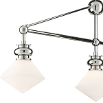 Люстра линейная с ромбовидными плафонами Pointed Diamond Shade варинант исполнения - 1 | Loft Concept в Рязани