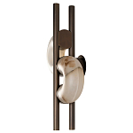 Бра  с фигурным мраморным рассеивателем Spiral of Warm Light варинант исполнения - 9 | Loft Concept в Рязани