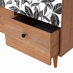 Шкаф с принтом Leaf bouquet варинант исполнения - 3 | Loft Concept в Рязани