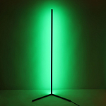 Торшер черного цвета на угловом основании Arteriors варинант исполнения - 6 | Loft Concept в Рязани