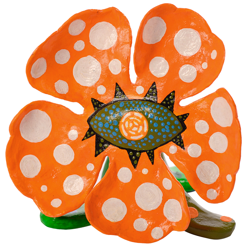 Декоративная статуэтка Yayoi Kusama Flowers that Bloom at Midnight Orange Мульти Оранжевый Декоративная статуэтка Yayoi Kusama Flowers that Bloom at Midnight Orange Мульти Оранжевый в Рязани | Loft Concept
