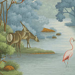 Обои ручная роспись African Savannah Eden варинант исполнения - 1 | Loft Concept в Рязани