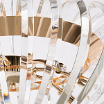 Бра золотого цвета с изогнутыми хрустальными элементами Radiant Ribbons варинант исполнения - 4 | Loft Concept в Рязани