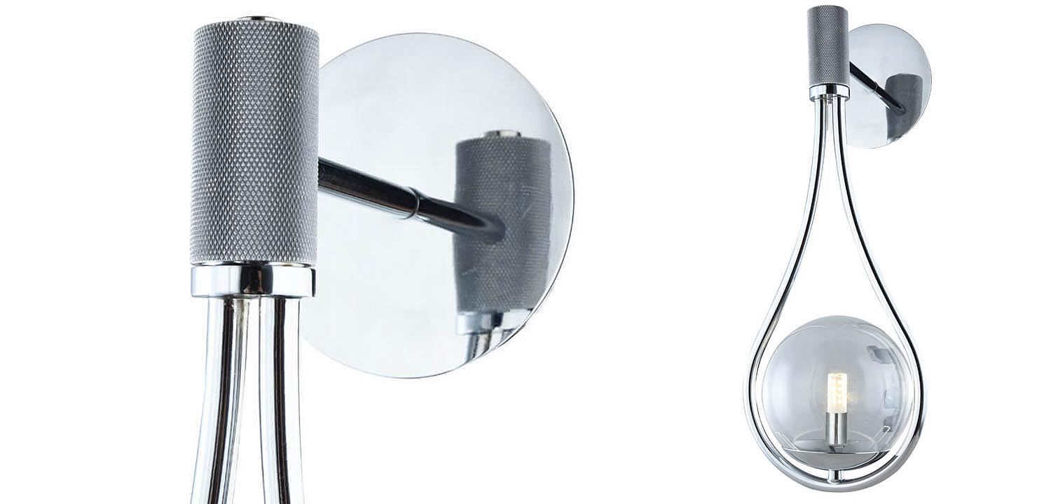 Бра B.LUX C Ball chrome Бра B.LUX C Ball chrome - Loft-Concept в Рязани