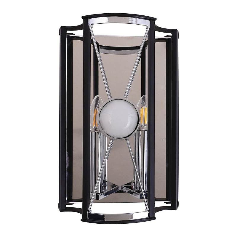 Бра Candles Cell Chromium Sconces Хром Черный Бра Candles Cell Chromium Sconces Хром Черный в Рязани | Loft Concept
