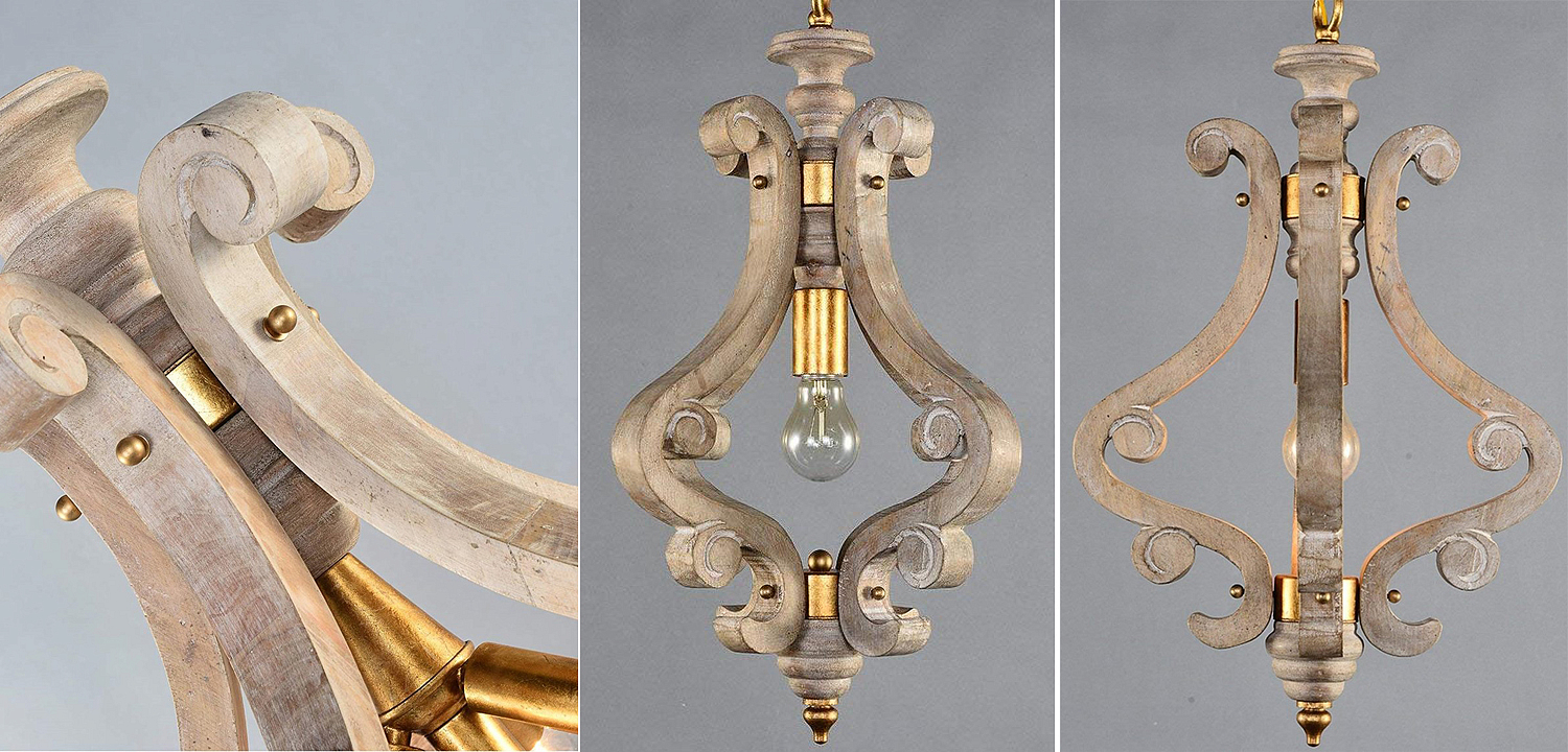 Подвесной светильник Santu Provence Hanging lamp Подвесной светильник Santu Provence Hanging lamp - Loft-Concept в Рязани