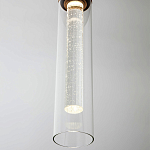Подвесной светильник золото Sparkling Bubbles Tube Gold Hanging Lamp варинант исполнения - 4 | Loft Concept в Рязани