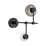 Бра с 2-мя плафонами разного диаметра и цвета Polyhedron варинант исполнения - 2 | Loft Concept в Рязани