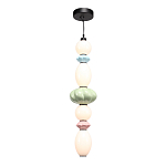Подвесной светильник фигурный с керамическими элементами 32W LED Fragrant Light варинант исполнения - 1 | Loft Concept в Рязани