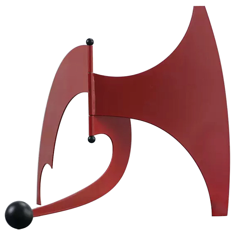 Декоративная статуэтка Abstract Figure Red Figurine Красный Черный Декоративная статуэтка Abstract Figure Red Figurine Красный Черный в Рязани | Loft Concept