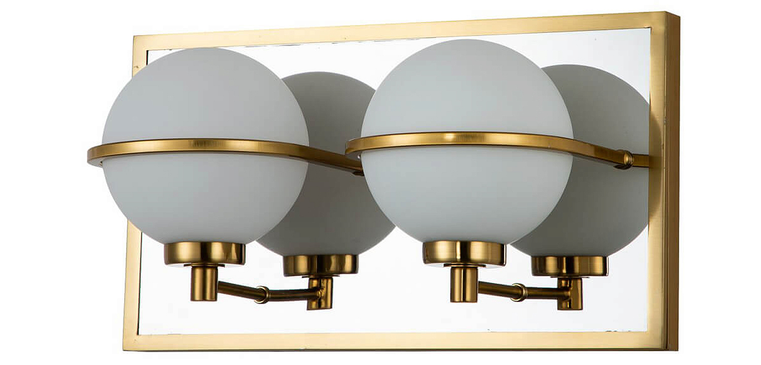 Бра Two Balls Reflection Wall Lamp Бра Two Balls Reflection Wall Lamp - Loft-Concept в Рязани