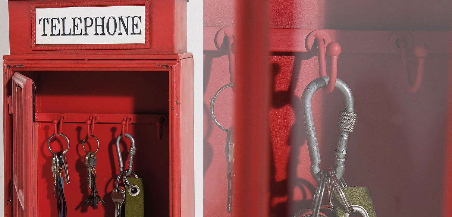 Ключница Red Telephone Box - Loft-Concept в Рязани