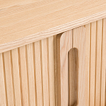 ТВ-тумба с двумя раздвижными дверцами Toinette Light TV Stand варинант исполнения - 5 | Loft Concept в Рязани