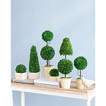 Декоративный искусственное растение Single boxwood варинант исполнения - 10 | Loft Concept в Рязани