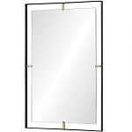 Зеркало прямоугольное в черной раме Gwendelyn варинант исполнения - 1 | Loft Concept в Рязани