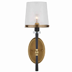 Бра настенное с прозрачным стеклянным абажуром Simple Pure Form варинант исполнения - 2 | Loft Concept в Рязани