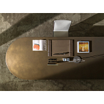 Дизайнерский рабочий стол из металла BLEVIO Table варинант исполнения - 4 | Loft Concept в Рязани