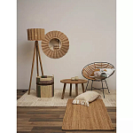 Торшер с плетеным абажуром на основании в виде треноги Lamp with Wicker Lampshade варинант исполнения - 4 | Loft Concept в Рязани